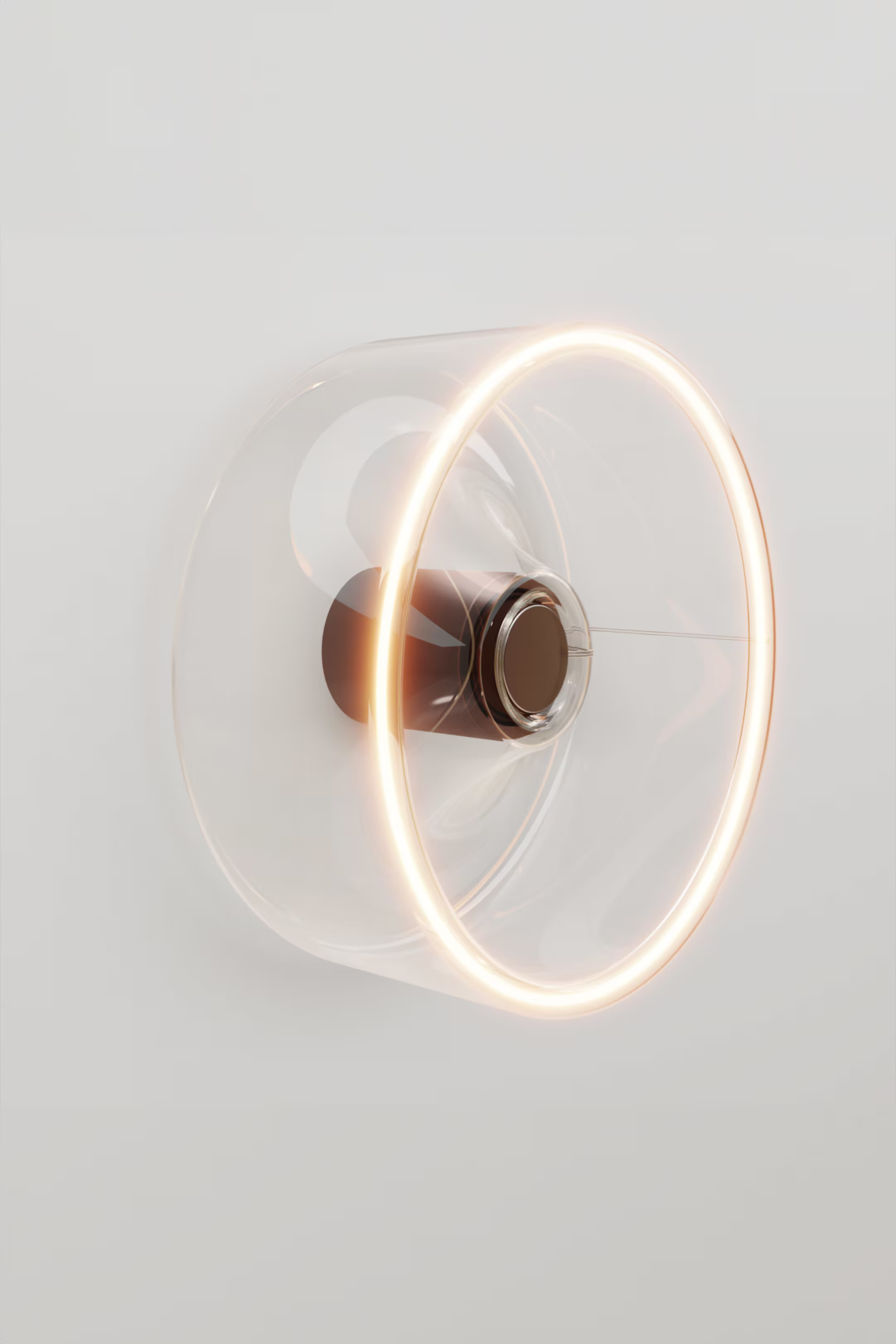 KINKIET ŚCIENNY Z ŻARÓWKĄ GHOST